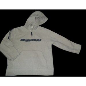 * OLD NAVY Tan Fleece Hooded Pullover Jacket Boys Size 6